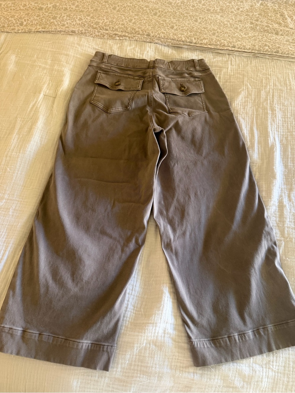 SPANX Olive Brown High-Waist Shaping Skirted Shorts